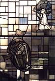 Das Fenster in der Jonah-Kapelle